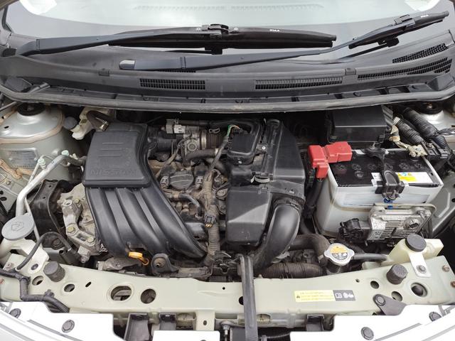 ノート Ｘ　ＦＯＵＲ　４ＷＤ・オートマ・運転席・助手席エアバッグ・ＡＢＳ・サイドバイザー・プッシュスタート・ＥＴＣ・寒冷地仕様車・ＶＤＣ・エマージェンシーブレーキ・夏冬タイヤ（16枚目）