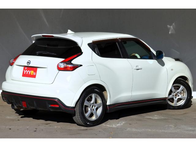 ジューク １６ＧＴ　ＦＯＵＲ　買取直販　ＮＩＳＭＯ仕様　ナビ　地デジ　バックカメラ　ＥＴＣ　プッシュスタート　スマートキー　Ｂｌｕｅｔｏｏｔｈ接続　切替四駆　横滑り防止装置　盗難防止装置　寒冷地仕様　ブースト計　ダブルエアバッグ（47枚目）