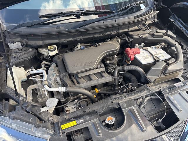 エクストレイル ２０Ｘ　エマージェンシーブレーキパッケージ　４ＷＤ　ＥＴＣ　クリアランスソナー　衝突被害軽減システム　ナビ　ＴＶ　オートライト　アルミホイール　スマートキー　アイドリングストップ　電動格納ミラー　シートヒーター　ＣＶＴ　盗難防止システム（20枚目）