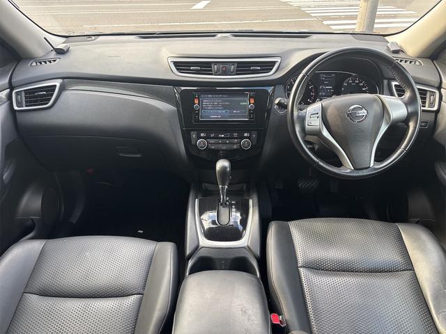 エクストレイル ２０Ｘ　エマージェンシーブレーキパッケージ　４ＷＤ　ＥＴＣ　クリアランスソナー　衝突被害軽減システム　ナビ　ＴＶ　オートライト　アルミホイール　スマートキー　アイドリングストップ　電動格納ミラー　シートヒーター　ＣＶＴ　盗難防止システム（28枚目）