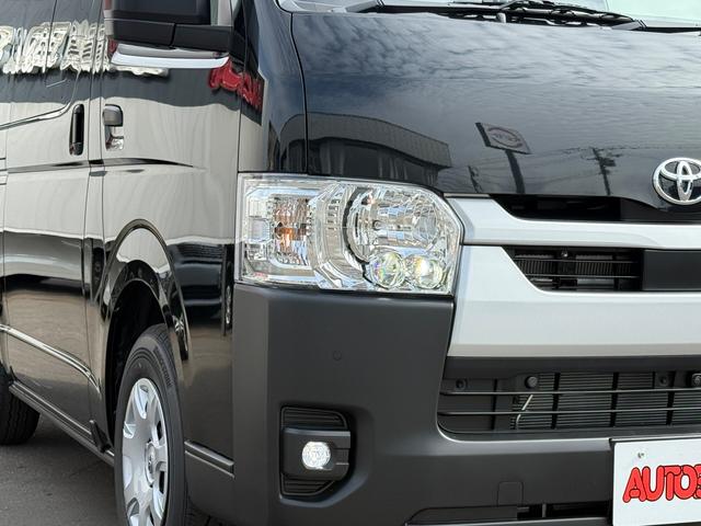 ハイエースバン 　ＤＸ　ロング　ディーゼルターボ　４ＷＤ　登録未使用車　寒冷地仕様　パノラミックビューモニター　デジタインナーミラー　ＬＥＤヘッドランプ　電動格納ミラーヒータ付　リアＡＣ　スライドドアイージークローザー（9枚目）