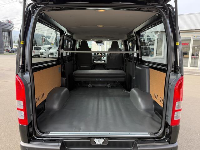 ハイエースバン 　ＤＸ　ロング　ディーゼルターボ　４ＷＤ　登録未使用車　寒冷地仕様　パノラミックビューモニター　デジタインナーミラー　ＬＥＤヘッドランプ　電動格納ミラーヒータ付　リアＡＣ　スライドドアイージークローザー（43枚目）