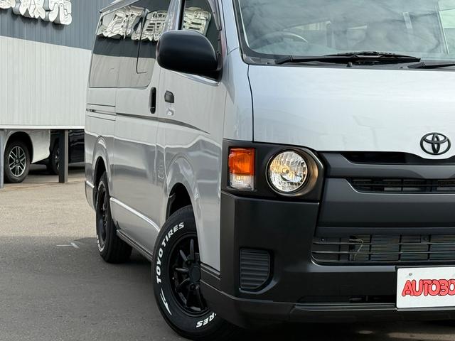 ハイエースバン 　２．８　ＤＸ　ロング　ディーゼルターボ　４ＷＤ　寒冷地仕様　４１５ＣＯＢＲＡ　丸目ヘッドライトキット　ＥＮＣＢ１６インチアルミ　トーヨーオープンカントリー（11枚目）