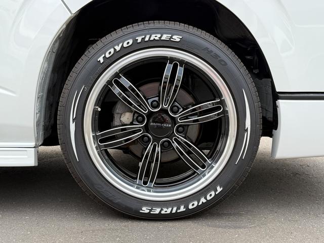 ハイエースバン スーパーGL ダークプライムII 4WD ワンオーナー 寒冷地仕様 パノラミックビューモニター デジタルインナーミラー 415COBRA CL-3フロントリップ CL-2サイドステップ CL-ステップリアバンパー バッドラッカー(14枚目)
