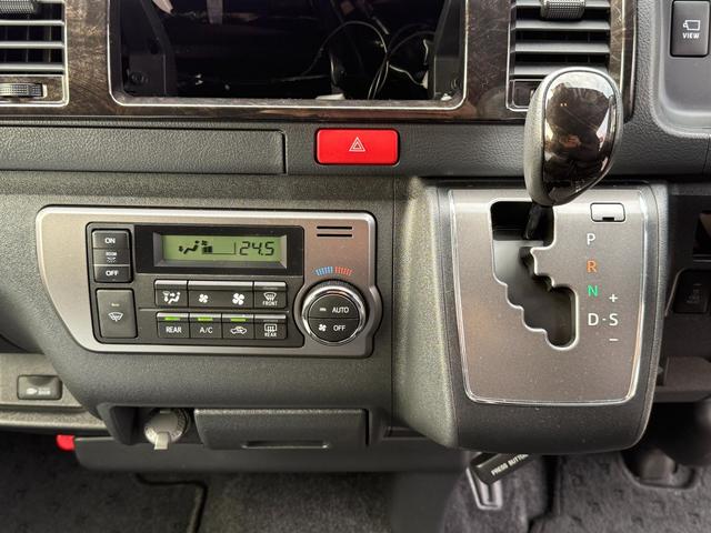 ハイエースバン スーパーGL ダークプライムII 4WD ワンオーナー 寒冷地仕様 パノラミックビューモニター デジタルインナーミラー 415COBRA CL-3フロントリップ CL-2サイドステップ CL-ステップリアバンパー バッドラッカー(39枚目)