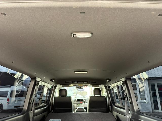 ハイエースバン スーパーGL ダークプライムII 4WD ワンオーナー 寒冷地仕様 パノラミックビューモニター デジタルインナーミラー 415COBRA CL-3フロントリップ CL-2サイドステップ CL-ステップリアバンパー バッドラッカー(50枚目)