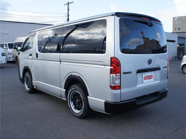 レジアスエースバン スーパーＧＬ　４ＷＤ　４１５ＣＯＢＲＡ丸目キット＆ＣＬ３フロントリップ＆ステージＩリアスポ　４１５ＳＡＦＡＲＩオーバーフェンダー　ＥＳＳＥＸステラ１６インチＡＷ　ＴＯＹＯオープンカントリーＲ／Ｔ　寒冷地仕様（7枚目）