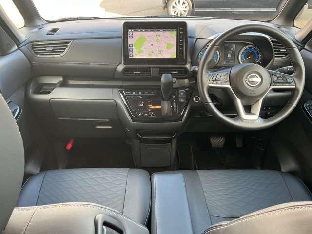 ルークス 660 ハイウェイスターGターボ アーバンクロム プロパイロット エディション 4WD 純正9インチナビ・アラウンドビューモニタ 360℃カメラ ブレーキサポート レーダークルーズコントロール フルタイム4WD 寒冷地仕様 アイドリングストップ インテリキー 盗難防止システム 車線逸脱警報 両側パワースライドドア LED 禁煙車(12枚目)