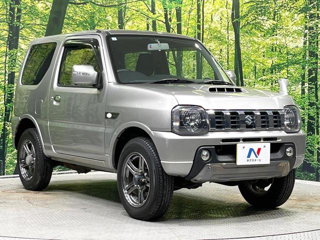 ジムニー ランドベンチャー 4WD ターボ 禁煙車 ハーフレザーシート シートヒーター ETC 純正16インチアルミ CD(16枚目)