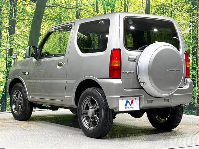 ジムニー ランドベンチャー 4WD ターボ 禁煙車 ハーフレザーシート シートヒーター ETC 純正16インチアルミ CD(17枚目)