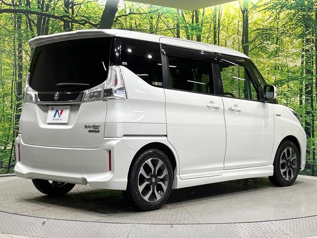 ソリオバンディット ハイブリッドＭＶ　４ＷＤ　禁煙車　電動スライドドア　全周囲カメラ　スズキセーフティサポート　スマートキー　ＬＥＤヘッド　クルコン　車線逸脱警報　オートライト　オートエアコン　純正１５インチアルミ　Ｂｌｕｅｔｏｏｔｈ（17枚目）