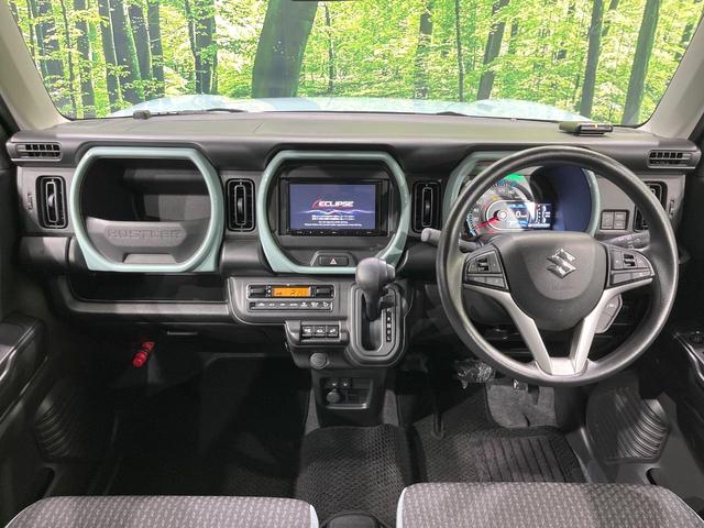 ハスラー ハイブリッドG 4WD 禁煙車 SDナビ バックカメラ スズキセーフティサポート レーダークルーズ コーナーセンサー スマートキー LEDヘッド ETC オートハイビーム 車線逸脱警報 オートライト オートエアコン(2枚目)