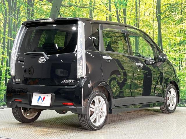 ムーヴ カスタム RS 4WD ターボ 禁煙車 スマートキー LEDヘッド ETC オートライト オートエアコン 純正15インチアルミ アイドリングストップ momoステアリング プッシュスタートボタン(17枚目)