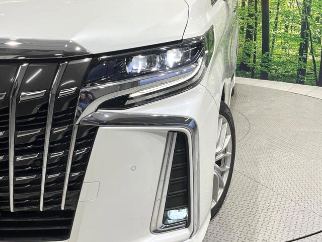 アルファード 2.5S 4WD 両側電動ドア 純正SDナビ 後席モニター バックカメラ プリクラッシュセーフティ レーダークルーズ 禁煙車 ドラレコ コーナーセンサー スマートキー LEDヘッド ETC オートハイビーム(13枚目)