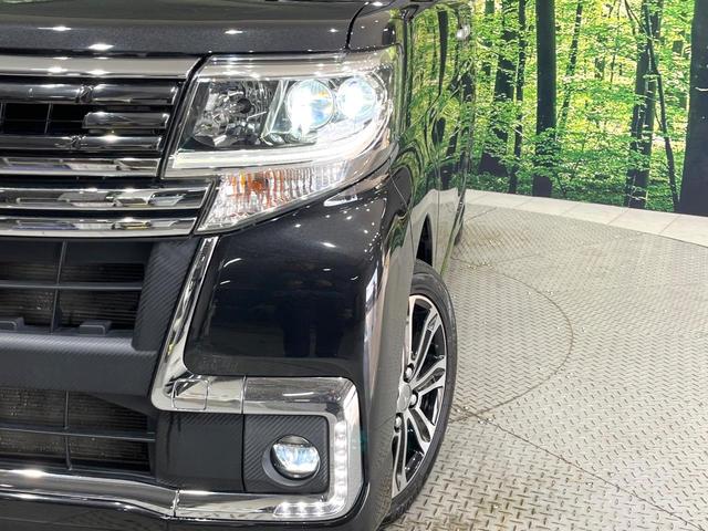 タント カスタムRS トップエディションSAIII 4WD 禁煙車 ターボ 両側電動ドア 純正8型SDナビ バックカメラ スマートアシスト 半革シート シートヒーター ドラレコ コーナーセンサー スマートキー LEDヘッド ETC オートハイビーム(12枚目)