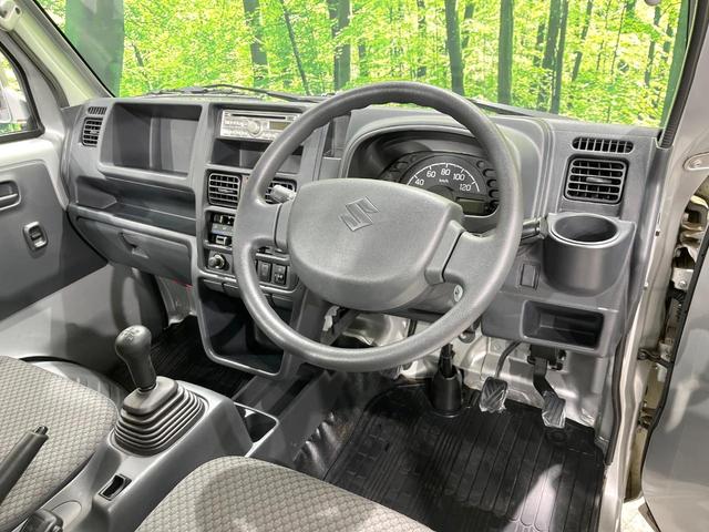 キャリイトラック KX 4WD MT車 禁煙車 CD ドアバイザー ヘッドライトレベライザー トラクションコントロール(27枚目)