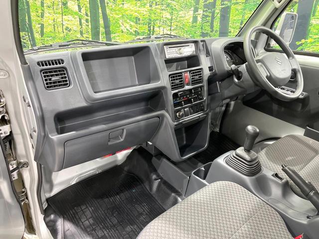 キャリイトラック KX 4WD MT車 禁煙車 CD ドアバイザー ヘッドライトレベライザー トラクションコントロール(28枚目)