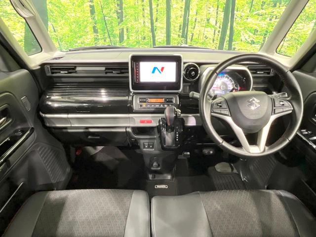 スペーシアカスタム ハイブリッドXSターボ 4WD 禁煙車 両側電動ドア ディスプレイオーディオ バックカメラ セーフティサポート ハーフレザーシート コーナーセンサー クルーズコントロール シートヒーター LEDヘッド オートライト(2枚目)