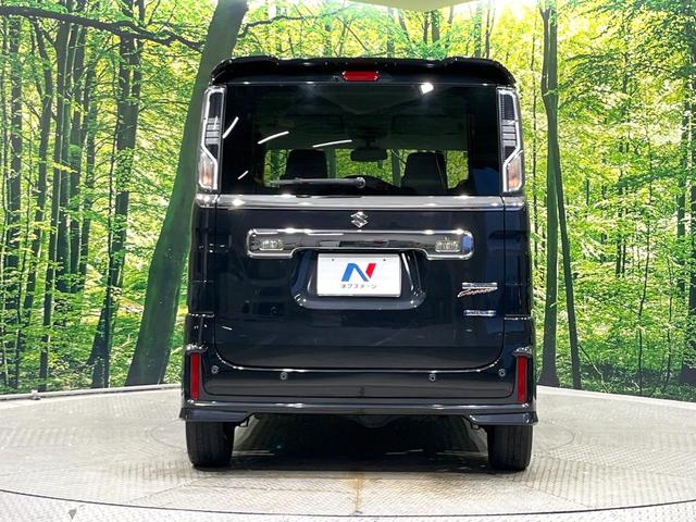 スペーシアカスタム ハイブリッドXSターボ 4WD 禁煙車 両側電動ドア ディスプレイオーディオ バックカメラ セーフティサポート ハーフレザーシート コーナーセンサー クルーズコントロール シートヒーター LEDヘッド オートライト(15枚目)