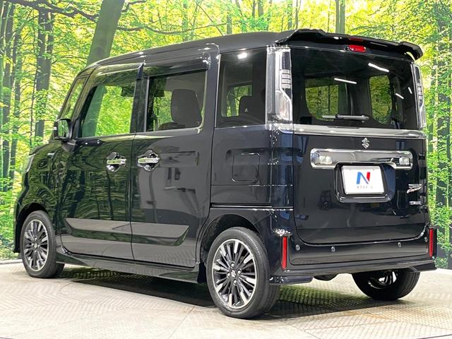 スペーシアカスタム ハイブリッドXSターボ 4WD 禁煙車 両側電動ドア ディスプレイオーディオ バックカメラ セーフティサポート ハーフレザーシート コーナーセンサー クルーズコントロール シートヒーター LEDヘッド オートライト(60枚目)