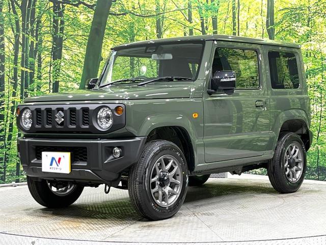 ジムニー XC 4WD 届出済未使用車 ターボ セーフティサポート コーナーセンサー スマートキー LEDヘッド クルコン オートハイビーム 車線逸脱警報 オートライト オートエアコン 純正16インチアルミ(56枚目)