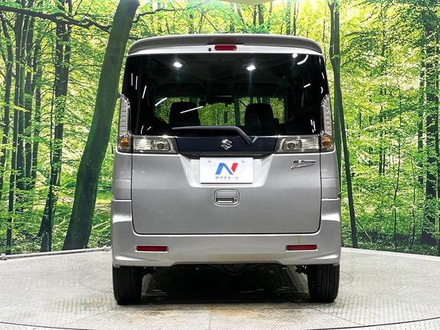スペーシアカスタム XSターボ 4WD ターボ 両側電動ドア 全周囲カメラ スズキセーフティーサポート ドラレコ スマートキー HIDヘッド 車線逸脱警報 オートライト オートエアコン Bluetooth CD DVD再生 フルセグ(14枚目)