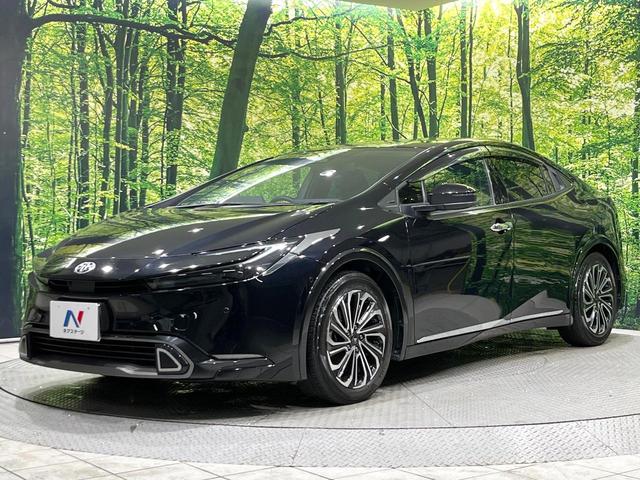 プリウス Ｚ　４ＷＤ　禁煙車　１２。３インチディスプレイオーディオ　全周囲カメラ　寒冷地仕様　プリクラッシュセーフティ　レーダークルーズ　半革シート　前席シートエアコン　パワーシート　コーナーセンサー　スマートキー（48枚目）