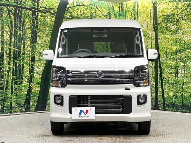 エブリイワゴン ＰＺターボスペシャル　４ＷＤ　届出済未使用車　デュアルカメラブレーキサポート　両側電動スライドドア　電動オートステップ　シートヒーター　コーナーセンサー　スマートキー　ＬＥＤヘッド　純正１４インチアルミ　オートライト（14枚目）