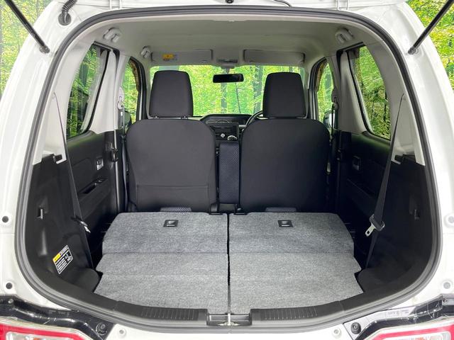 普段のお買い物や通勤、送迎等に十分な荷室スペースを確保しております。セカンドシートを倒すと、大きな荷物の積載も可能です♪