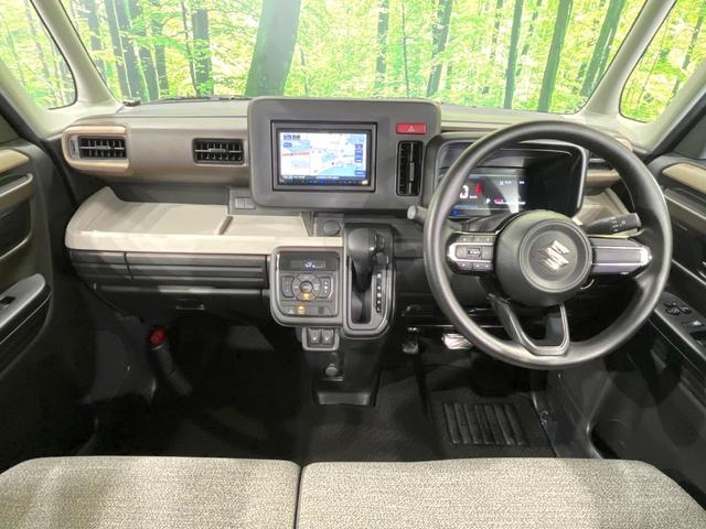 スペーシア ハイブリッドＧ　４ＷＤ　禁煙車　バックカメラ　ナビゲーション　スズキセーフティサポート　コーナーセンサー　スマートキー　ＬＥＤヘッド　オートライト　オートエアコン　Ｂｌｕｅｔｏｏｔｈ　ＣＤ　地デジ　プライバシーガラス（2枚目）