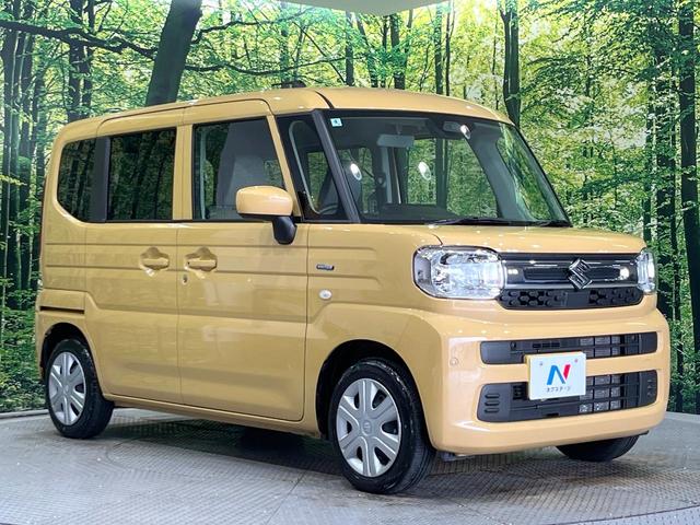 スペーシア ハイブリッドＧ　４ＷＤ　禁煙車　バックカメラ　ナビゲーション　スズキセーフティサポート　コーナーセンサー　スマートキー　ＬＥＤヘッド　オートライト　オートエアコン　Ｂｌｕｅｔｏｏｔｈ　ＣＤ　地デジ　プライバシーガラス（16枚目）