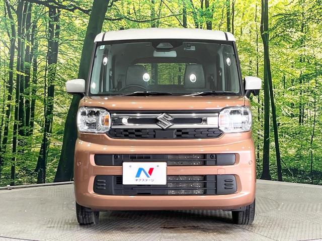 スペーシア ハイブリッドＸ　４ＷＤ　両側電動ドア　バックカメラ　スズキセーフティサポート　禁煙車　ドラレコ　コーナーセンサー　スマートキー　ＬＥＤヘッド　ＥＴＣ　オートハイビーム　車線逸脱警報　オートライト　オートエアコン（14枚目）