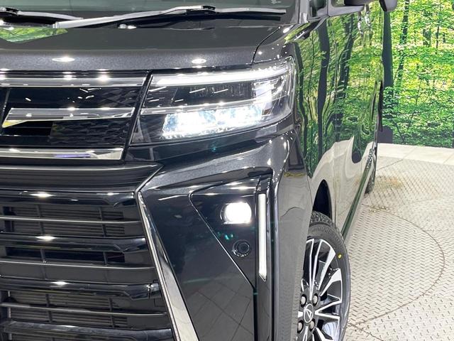 タント カスタムＲＳ　４ＷＤ　ターボ　両側電動ドア　純正１０インチナビ　全周囲カメラ　スマートアシスト　レーダークルーズ　禁煙車　ハーフレザーシート　ドラレコ　コーナーセンサー　スマートキー　ＬＥＤヘッド　ビルトインＥＴＣ（11枚目）