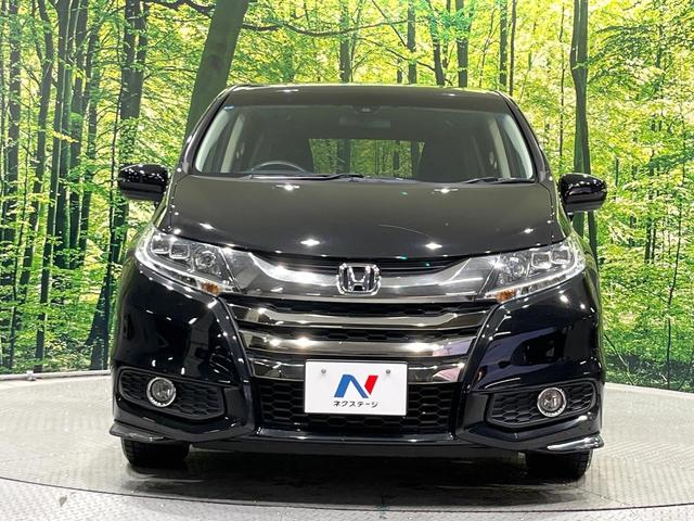 オデッセイ アブソルート・Ｘホンダセンシング　４ＷＤ　両側電動ドア　バックカメラ　ホンダセンシング　レーダークルーズ　禁煙車　ハーフレザーシート　パワーシート　スマートキー　ＬＥＤヘッド　ビルトインＥＴＣ　純正１７インチアルミ　車線逸脱警報（15枚目）