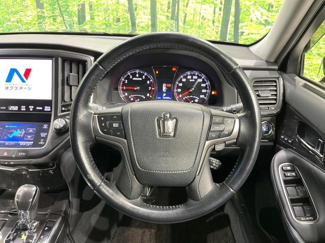 クラウン アスリートGi-Four 4WD 純正ナビ バックカメラ トヨタセーフティセンス レーダークルーズ レザーシート 前席シートエアコン ドラレコ コーナーセンサー スマートキー HIDヘッド 純正17インチアルミ(11枚目)