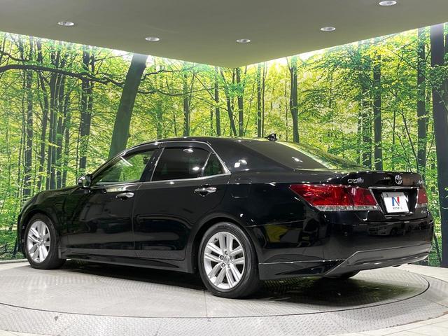 クラウン アスリートGi-Four 4WD 純正ナビ バックカメラ トヨタセーフティセンス レーダークルーズ レザーシート 前席シートエアコン ドラレコ コーナーセンサー スマートキー HIDヘッド 純正17インチアルミ(45枚目)