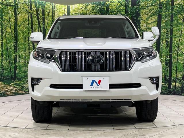 ランドクルーザープラド ＴＸ　Ｌパッケージ　本州仕入れ　４ＷＤ　純正９型ナビ　バックカメラ　セーフティーセンス　レーダークルーズ　禁煙車　黒革シート　シートベンチレーション　パワーシート　ドラレコ　レーンキープ　スマートキー　ＬＥＤヘッド（14枚目）
