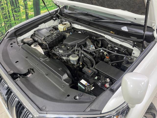 ランドクルーザープラド ＴＸ　Ｌパッケージ　本州仕入れ　４ＷＤ　純正９型ナビ　バックカメラ　セーフティーセンス　レーダークルーズ　禁煙車　黒革シート　シートベンチレーション　パワーシート　ドラレコ　レーンキープ　スマートキー　ＬＥＤヘッド（18枚目）