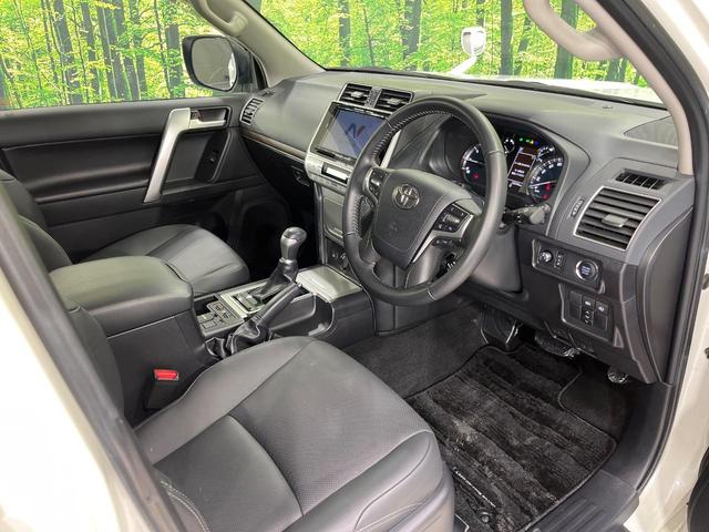 ランドクルーザープラド ＴＸ　Ｌパッケージ　本州仕入れ　４ＷＤ　純正９型ナビ　バックカメラ　セーフティーセンス　レーダークルーズ　禁煙車　黒革シート　シートベンチレーション　パワーシート　ドラレコ　レーンキープ　スマートキー　ＬＥＤヘッド（47枚目）