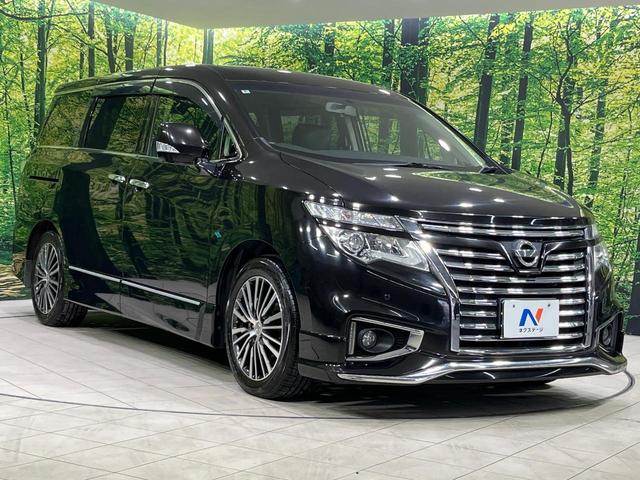 エルグランド ２５０ハイウェイスタープレミアム　４ＷＤ　両側電動ドア　メーカー純正ＨＤＤナビ　後席モニター　全周囲カメラ　禁煙車　黒革シート　シートヒーター　パワーシート　スマートキー　ＬＥＤヘッド　ＥＴＣ　クルコン　オートライト　オートエアコン（17枚目）