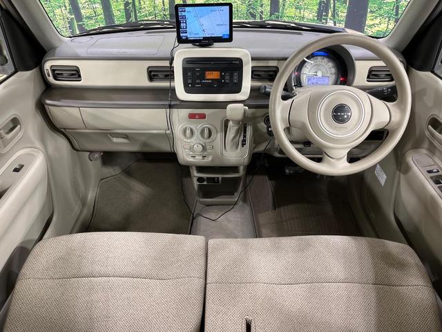 アルトラパン G 4WD SDナビ レーダーブレーキサポート 禁煙車 シートヒーター スマートキー CD再生 地デジTV 横滑り防止装置 バニティミラー ヘッドライトレベライザー アイボリーインテリア(2枚目)