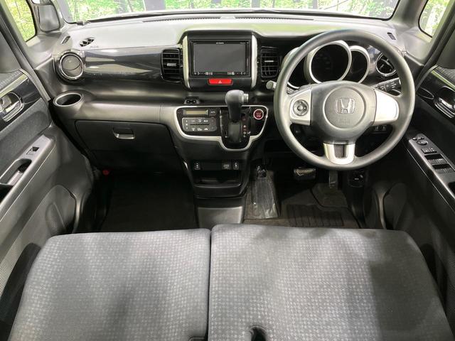 N-BOXカスタム G・Lパッケージ 4WD SDナビ バックカメラ シティブレーキアクティブシステム 禁煙車 前席シートエアコン スマートキー HIDヘッド オートライト オートエアコン Bluetooth フルセグ HIDフォグ(2枚目)