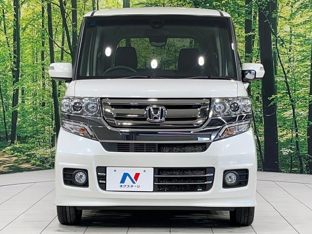 N-BOXカスタム G・Lパッケージ 4WD SDナビ バックカメラ シティブレーキアクティブシステム 禁煙車 前席シートエアコン スマートキー HIDヘッド オートライト オートエアコン Bluetooth フルセグ HIDフォグ(16枚目)