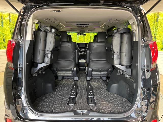 アルファード ２．５Ｓ　Ａパッケージ　サンルーフ　９型ナビ　両側電動ドア　後席モニター　バックカメラ　衝突被害軽減システム　レーダークルーズ　禁煙車　ドラレコ　コーナーセンサー　スマートキー　ＬＥＤヘッド　ビルトインＥＴＣ（11枚目）