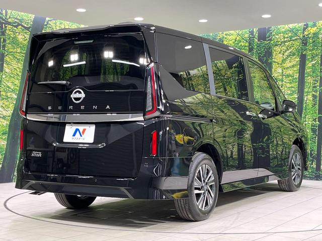 セレナ ハイウェイスターV 4WD 登録済未使用車 両側電動ドア SDナビ 全周囲カメラ 360度セーフティアシスト レーダークルーズ ドラレコ コーナーセンサー スマートキー LEDヘッド ETC2.0 オートハイビーム(27枚目)