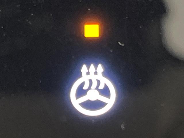 【ステアリングヒーター】冬場に冷たくなりやすい革巻きステアリングを、スイッチ一つで素早く適温に！エアコンよりも早く温まってくれるので、寒い日の運転も快適になりますね♪