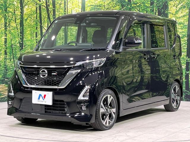 ルークス ハイウェイスター　Ｇターボプロパイロットエディション　４ＷＤ　ターボ　両側電動ドア　全周囲カメラ　純正９型ナビ　インテリジェントエマージェンシーブレーキ　禁煙車　ドラレコ　コーナーセンサー　スマートキー　ＬＥＤヘッド　ビルトインＥＴＣ　純正１５インチＡＷ（22枚目）