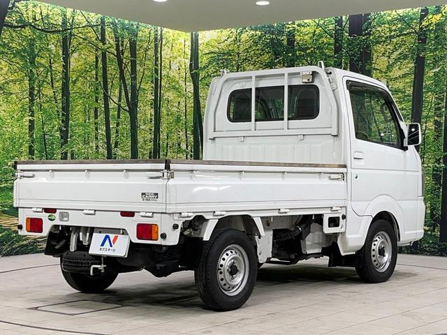 キャリイトラック KX 本州仕入れ 4WD MT車 純正12インチスチールホイール CD再生 フォグライト ヘッドライトレベライザー パワーウィンドウ AUX ブラックインテリア(15枚目)