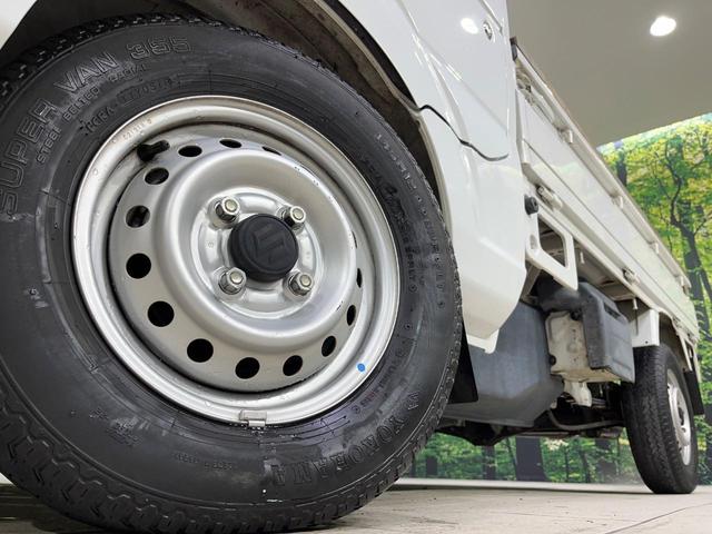 キャリイトラック KX 本州仕入れ 4WD MT車 純正12インチスチールホイール CD再生 フォグライト ヘッドライトレベライザー パワーウィンドウ AUX ブラックインテリア(17枚目)