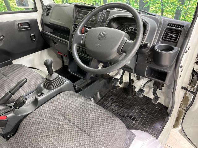 キャリイトラック KX 本州仕入れ 4WD MT車 純正12インチスチールホイール CD再生 フォグライト ヘッドライトレベライザー パワーウィンドウ AUX ブラックインテリア(38枚目)